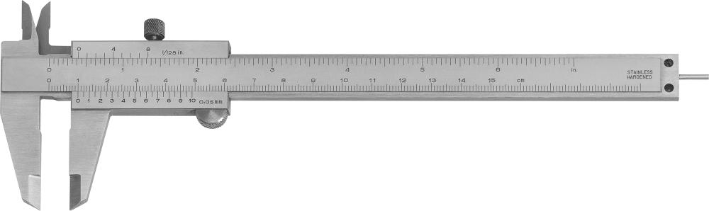 Taschenmessschieber 150mm Festst. FORMAT