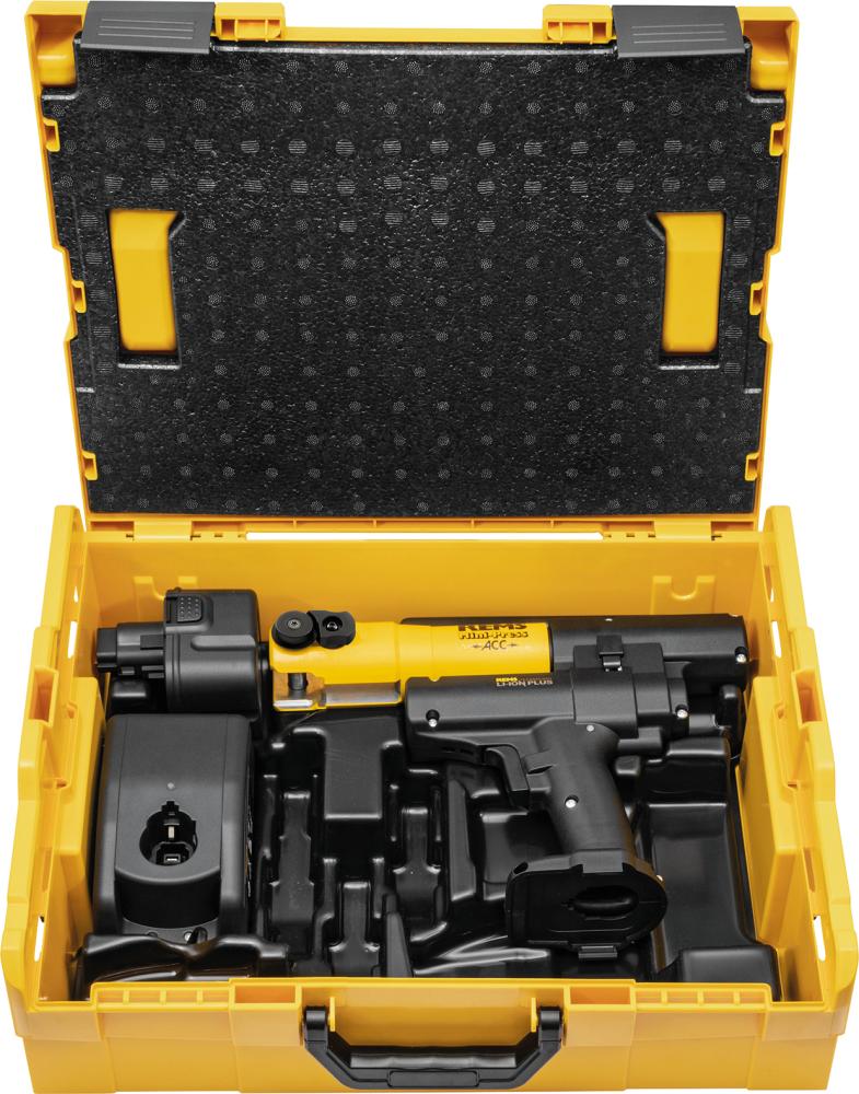 Mini-Press ACC Basic-Pack in L-Boxx RemsD10 - 40 mm,D3/8 - 1 1/4"für Pressverbindungen