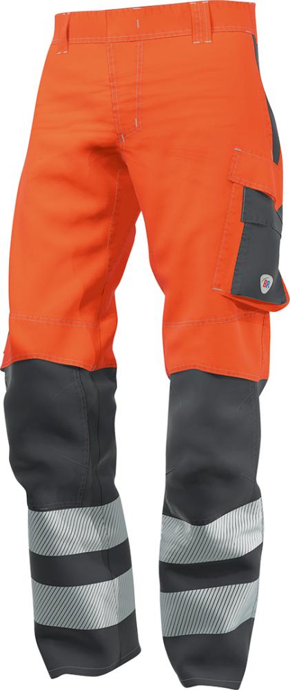 Arbeitshose 2206-853, warnorange/anthrazit, 64