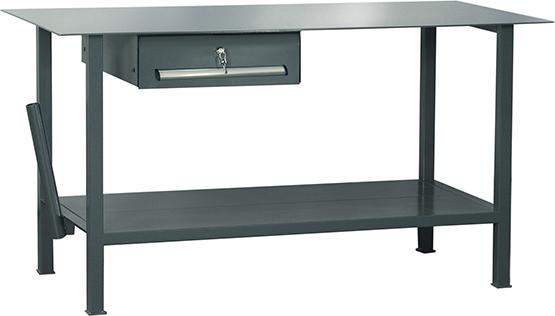 Schweißtisch 1500x700x855 mm BxTxH, 1 SL+1Aufn.