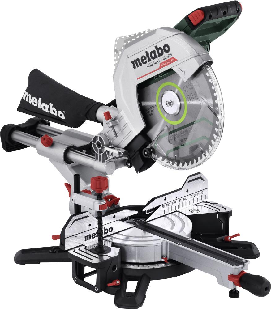 Akku-Kappsäge solo KGS 18 LTX BL 305 Metabo ohne Akku ohne Ladegerät Karton