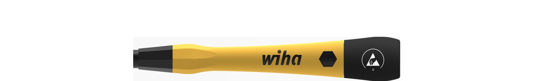 Wiha Schraubendreher-Griff PicoFinish® ESD magnetisch  für 4 mm Micro-Bits  96 mm (43709)