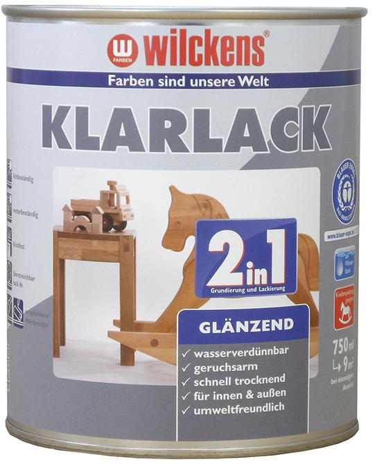 Klarlack 2in1, 750 ml glänzend