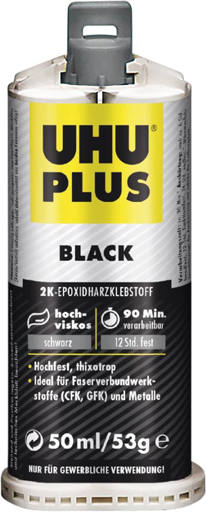 UHU PLUS BLACK DK Kartusche 50ml