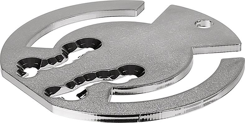 Adapterplatte 6878AR rund AMF