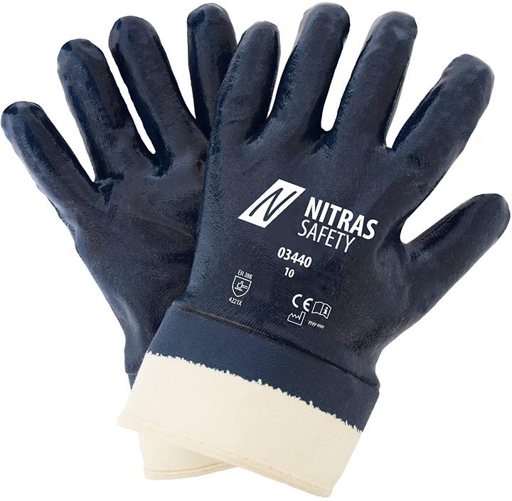 Nitrilhandschuh 03440, vollbeschichtet