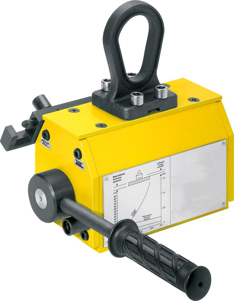 Permanent-Lasthebemagnet TPM 0,3 Tragkraft max. 300 kg Flachmaterial