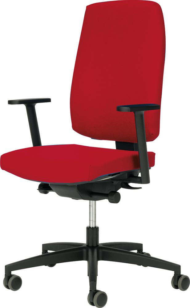 Bürodrehstuhl rot favorite 441-3 m Arml.