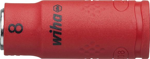 Steckschlüsseleinsatz 6-kant 1/4" 8mm VDE Wiha