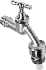 Auslaufventil 1/2" Rohrbel. / Rückflussv. Sanitop-Wingenroth