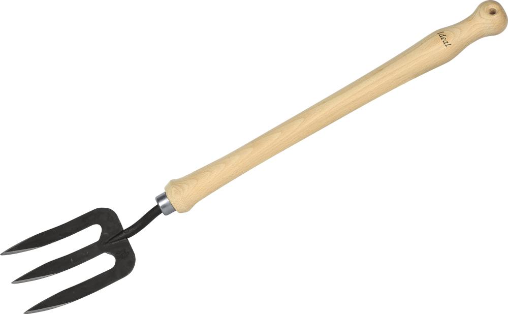 IDEAL-Handgabel 3 Zinken Buchenstiel 40 cm
