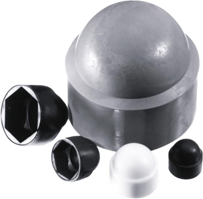 Abdeckkappe für M12 SW19 grau E-NORMpro Polyethylen