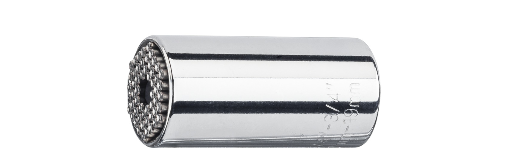 Wiha Steckschlüsseleinsatz Gripper 3/8" SB-Kartonverpackung 53,5 mm (20554)