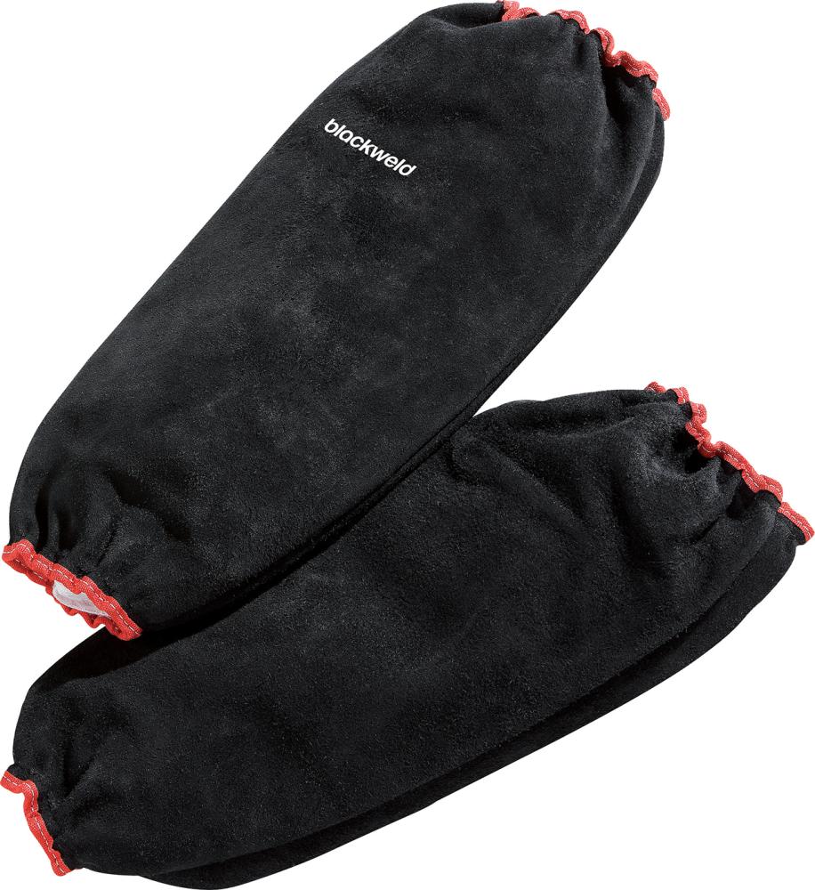 Spaltleder-Ärmel „Klasse 2“, schwarz BLACKWELD