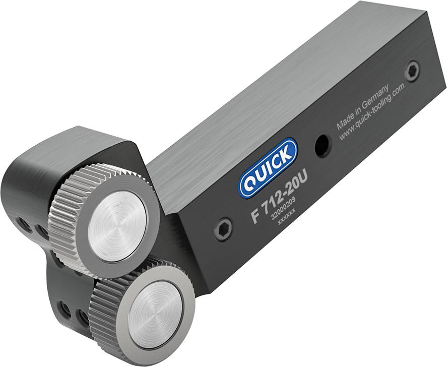 Rändelformwerkzeug QUICK F712-25U 25x25 für Rändel 20x8x6A13