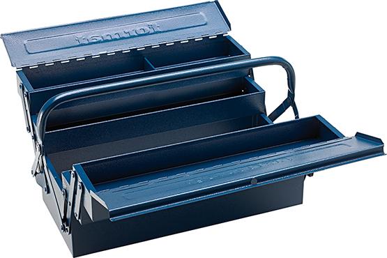 Werkzeugkasten FORMAT B430xT200xH200mm 5-teiligStahlblech