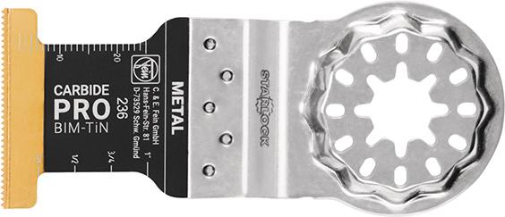 Tauchsägeblatt E-Cut Carbide Pro mit Starlock-Aufnahme
