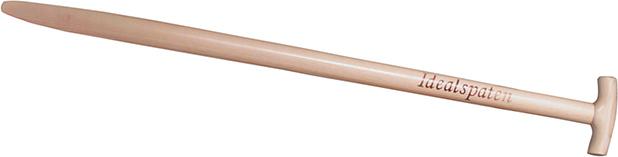 Spatenstiel Esche T-Stiel 85 cm Ideal