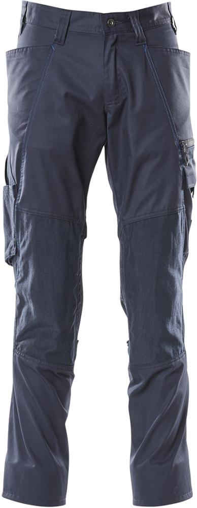 Hose Knietaschen,18379, schwarzblau, Gr.82C66