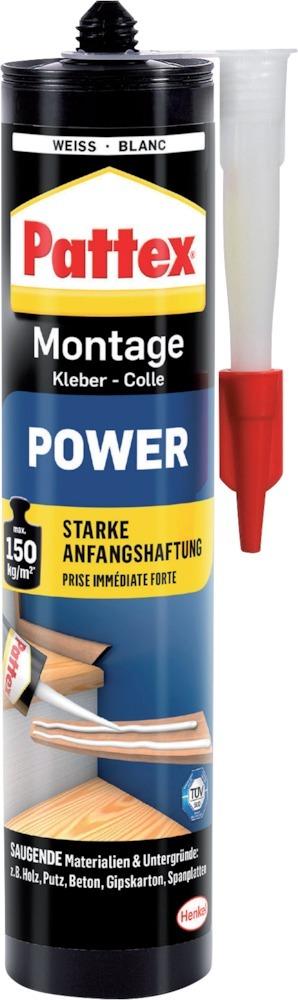 Pattex Montage Power 370g Kartusche, weiß