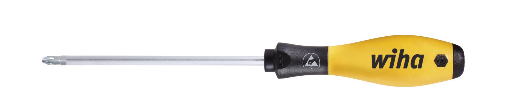 Wiha Schraubendreher SoftFinish® ESD Phillips PH0 x 60 mm (08184)