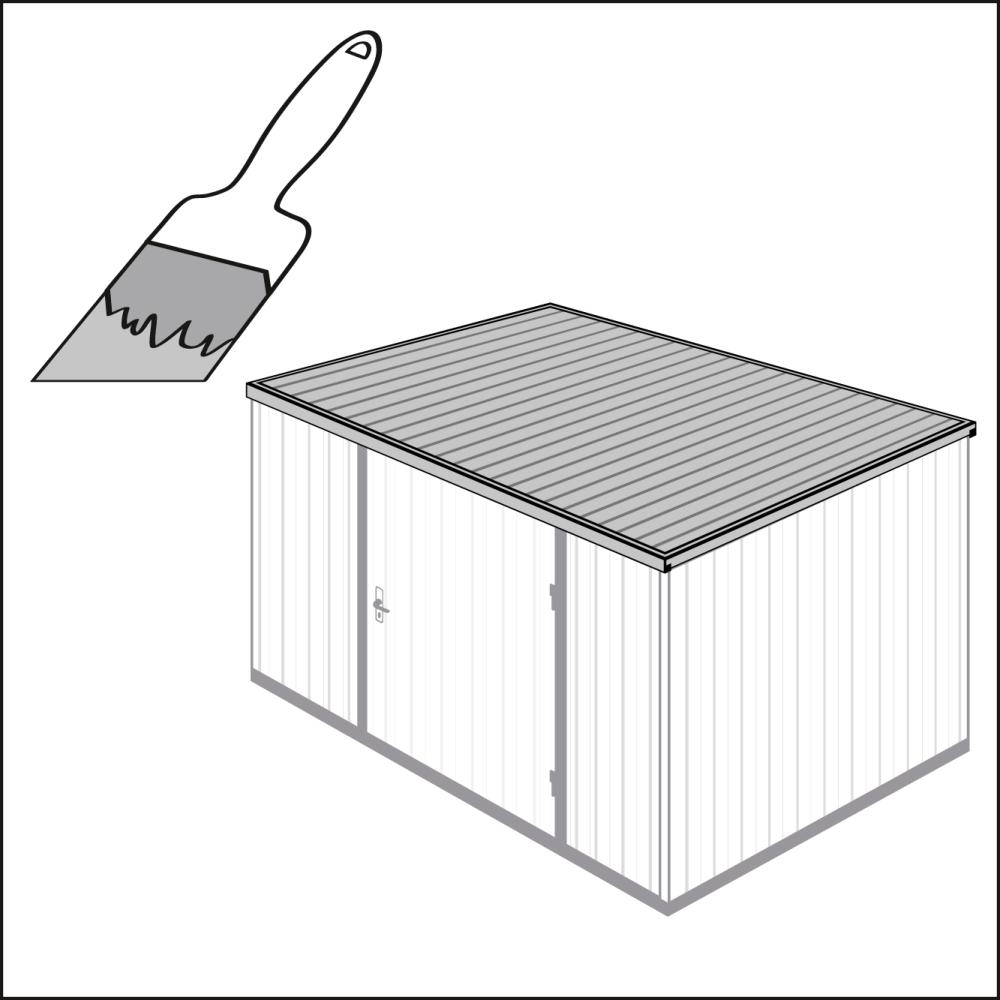 Mehrpreis Dachlackierung für Container