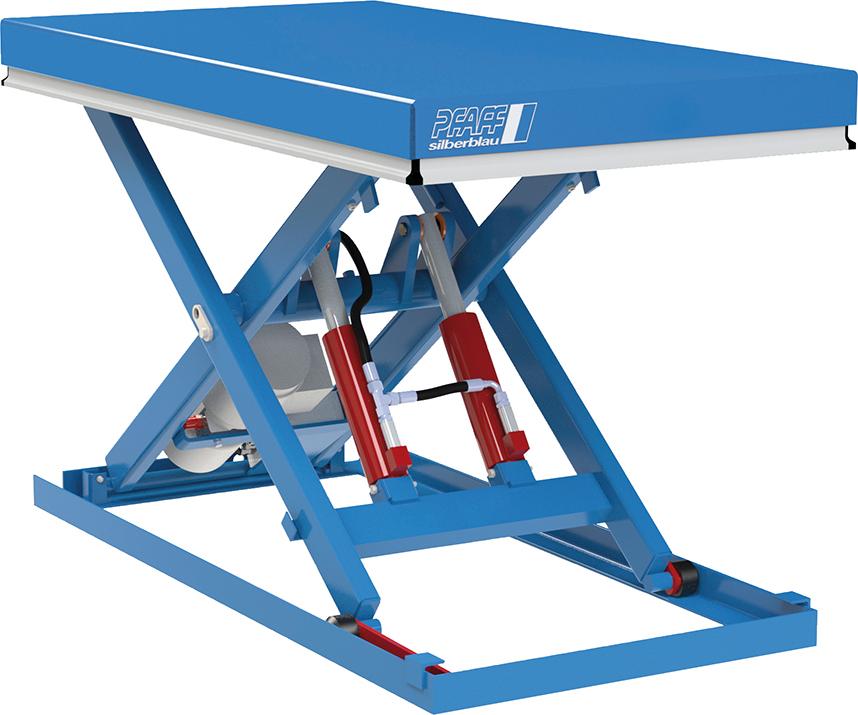 Hubtisch-HTP-20-800 Plattform B1000xT1800 mm Hubhöhe 800 mm Tragkraft 2000 kg