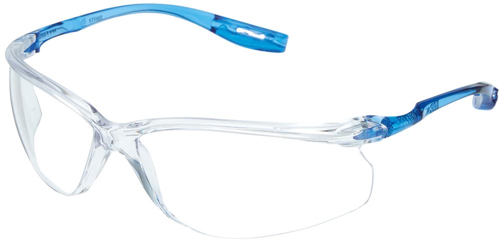 Brille ToraCCS AS,AF PC, klar, Rahmen blau