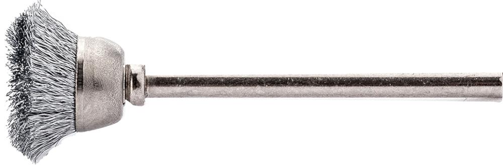 Miniatur-Topfbürste Edelstahl gew. 18x0,1mm Lessmann