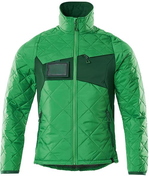 Thermojacke 18015, Grasgrün/Grün, Gr.M Mascot