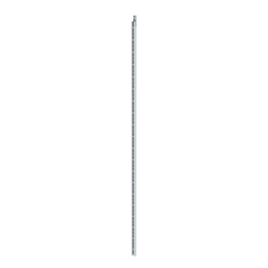 Steigschutzschiene L 2,80 m Aluminium mit Verbindungslasche