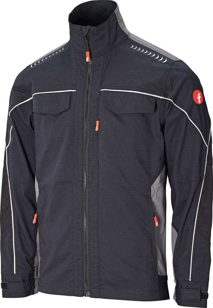 Jacke Performance schwarz/grau Gr. S FORTIS