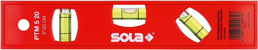 Wasserwaage Kunststoff PTM 5 20 Magnet Sola