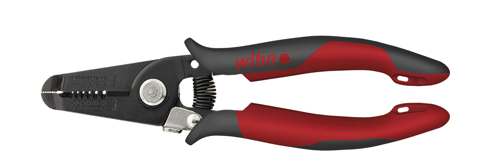 Wiha Abisolierzange Electronic Abisolierstationen 0,4-1,3 mm 165 mm, 6 1/2" (33472)