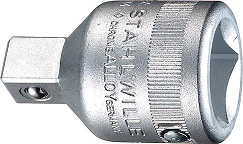 Reduzierstück 3/4"-Innenvierkant auf 1/2"-Außenvierkant Stahlwille