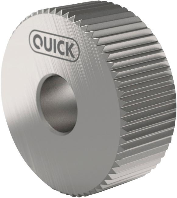 Rändelrad PM AA 15x6x 6A11 G7 P0,5 mit Fase QUICK