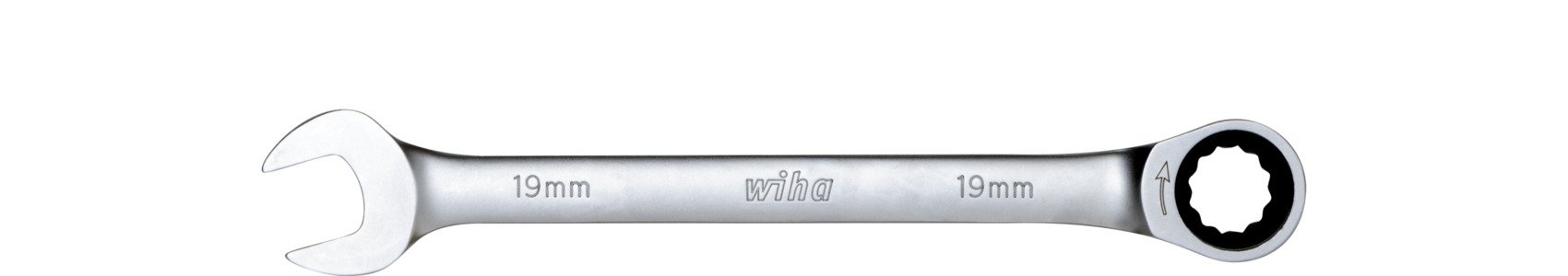 Wiha Ringratschen-Gabelschlüssel 19 mm x 19 mm (44660)