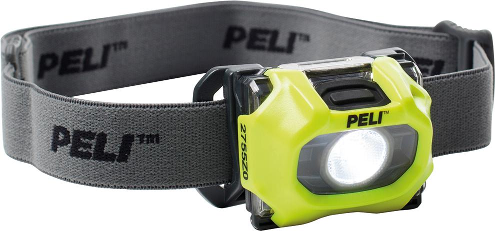 Kopflampe 2755Z0 EX geschützt ATEX Zone 0 Peli