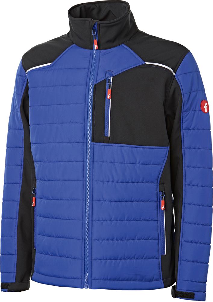 Hybrid-Steppjacke kornblau/schwarz Gr. 3XL Fortis Elements