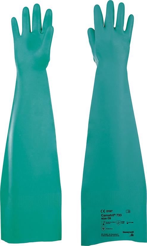 Handschuh Camatril 733, 600 mm,Gr.10,grün Honeywell