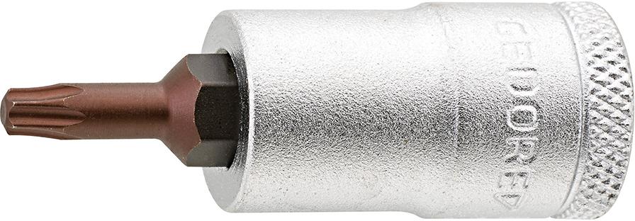 Schraubendreher-Einsatz 3/8" für Innen-TORX®-Schrauben, TiN-beschichtet