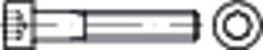 ISO 4762 Edelstahl A2 M8x170 HP