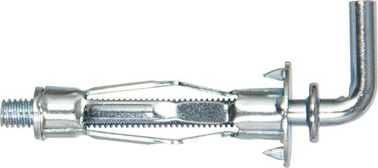 Hohlraum-Metalldübel mit Haken