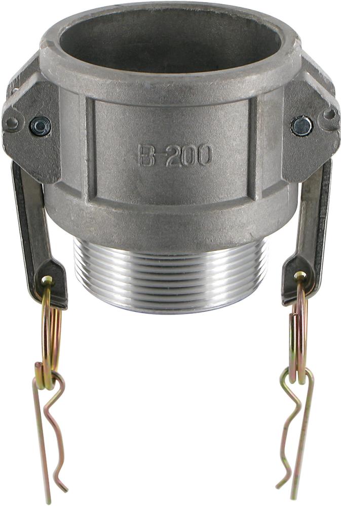 Kamlok Mutterteil Typ B DN40, AG 1.1/2", Alu