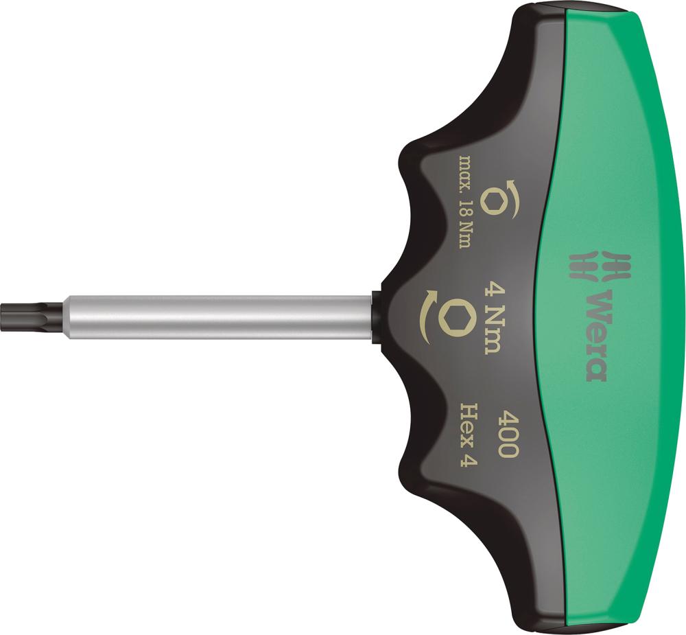 Drehmomentindikator mit T-Griff 4x60mm 4Nm Wera