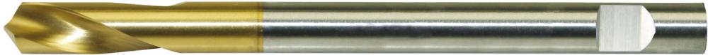 Anbohrer NC lang DIN1835 HSSCo5 TiN Form B 120GradZylinderschaft 10,0mm FORMAT