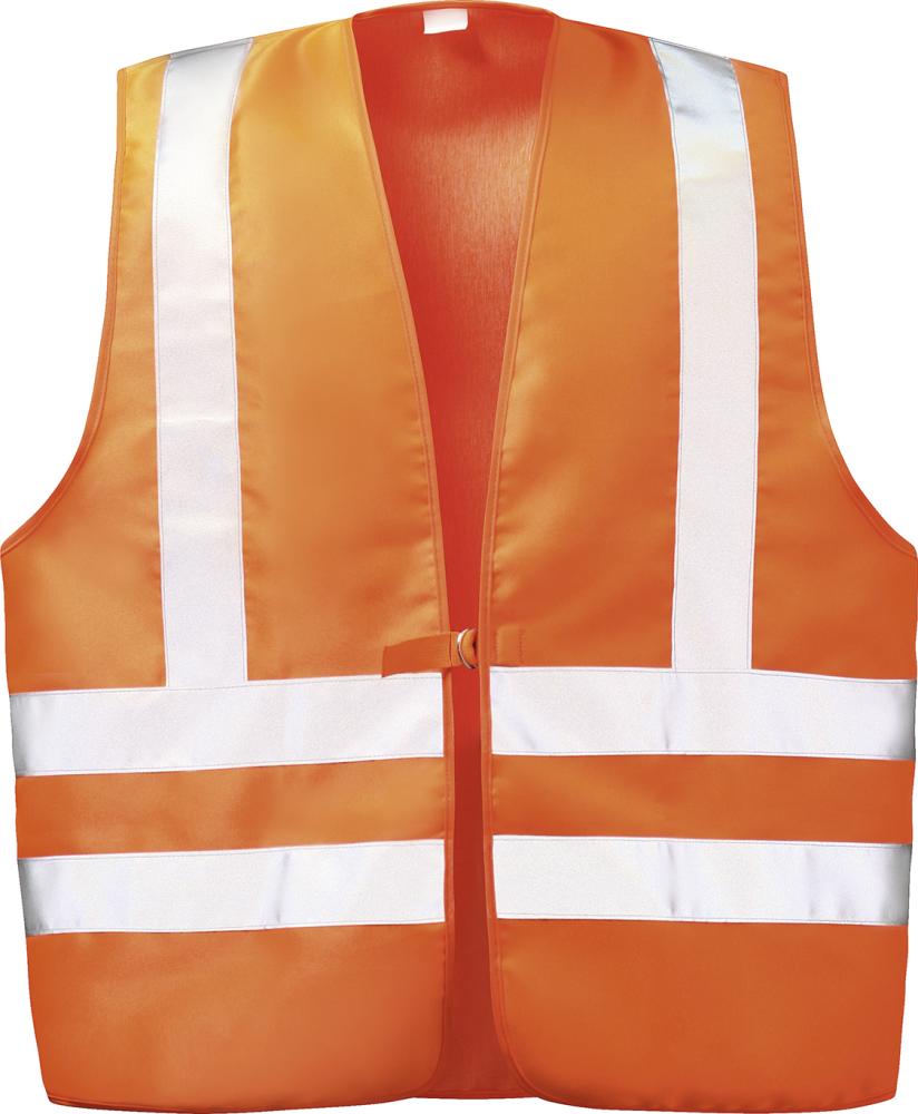 Warnweste, BW-MG, EN 20471, orange, Gr.L