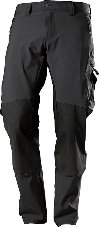 Stretch-Hose 1861-620, schwarz, 48l BPlus Logo Stretch