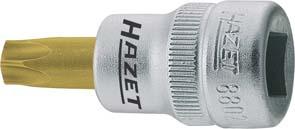 Schraubendreher-Einsatz 3/8" für Innen-TORX®-Schrauben, TiN-beschichtet