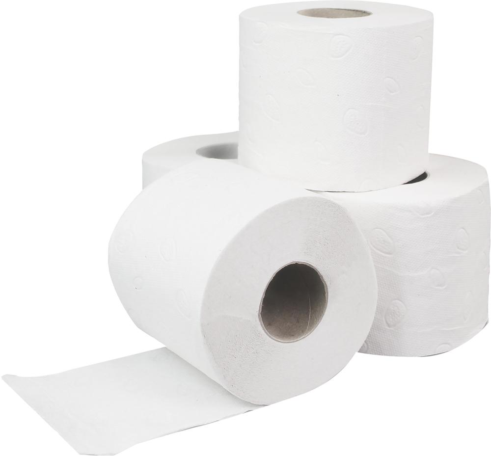 Toilettenpapier 3-lagig, weiß 250 Blatt/Rolle